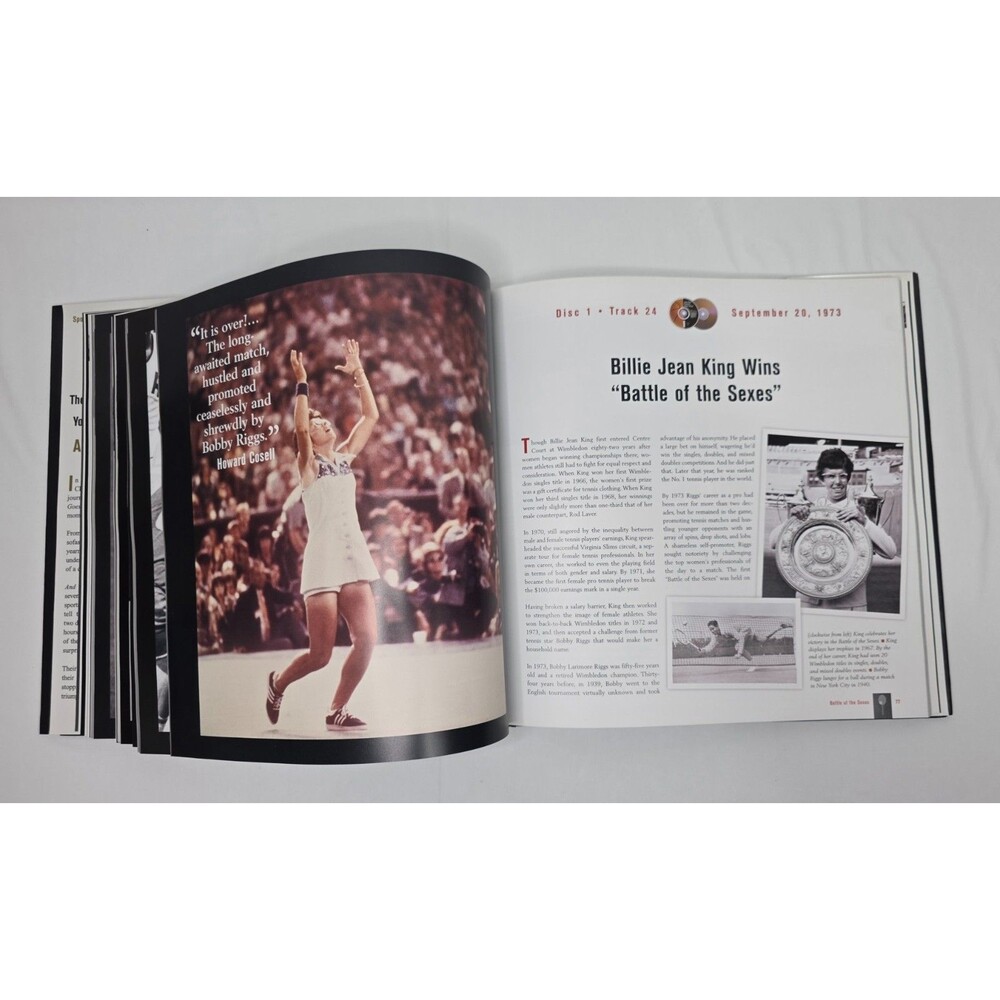 And the Crowd Goes Wild | Hardcover Book with 2 Audio CDs | 1999 Sports History - Picture 16 of 16